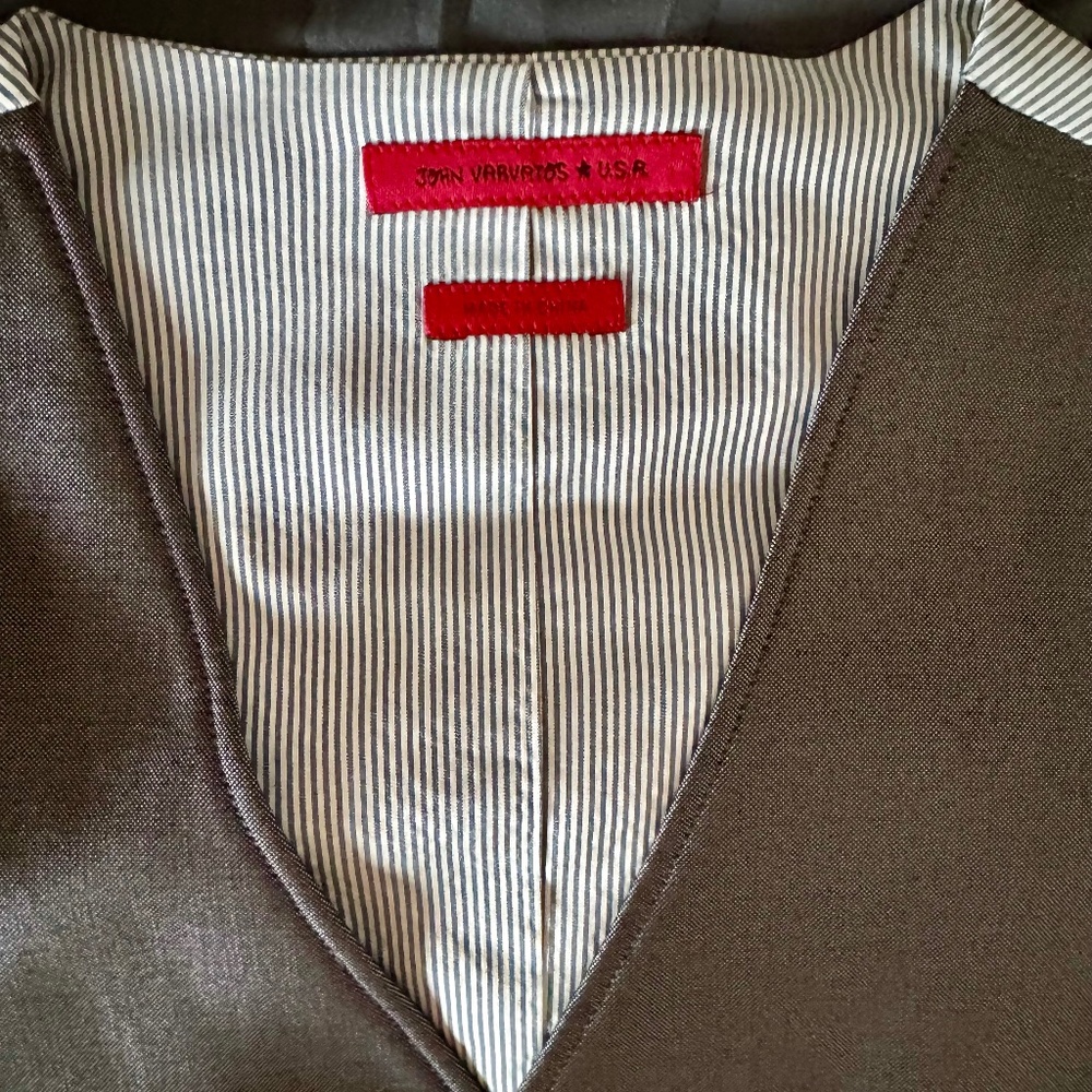 John Varvatos Button Down Vest